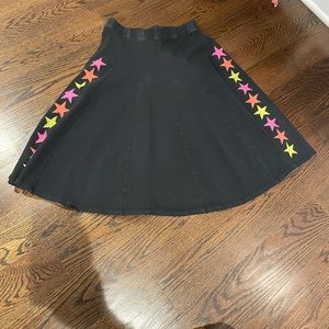 Hard Tail knee length star skirt